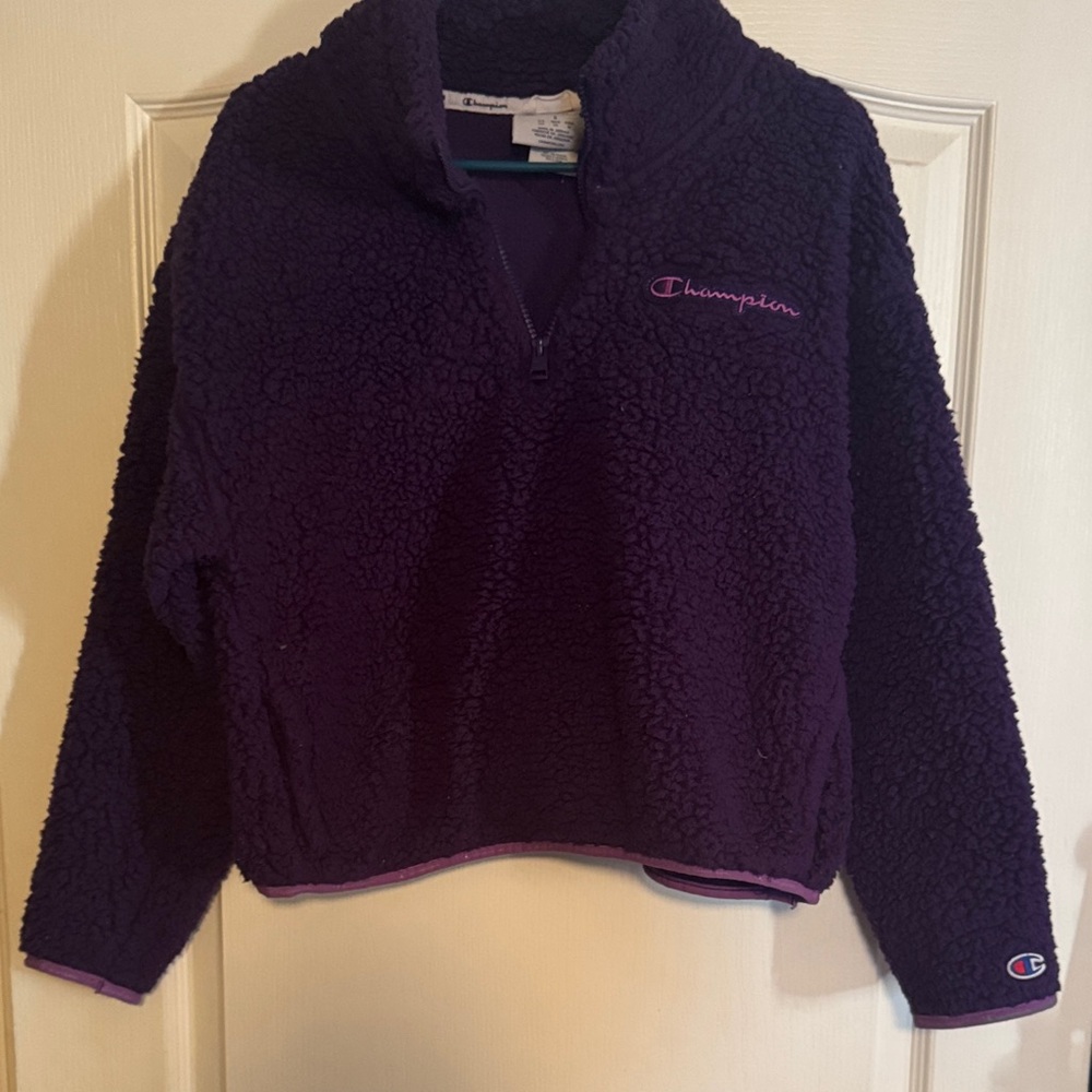 Champion Deep Purple Fleece Pullover